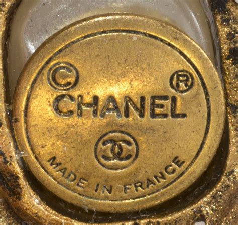 chanel hallmarks jewelry|Chanel jewelry marks.